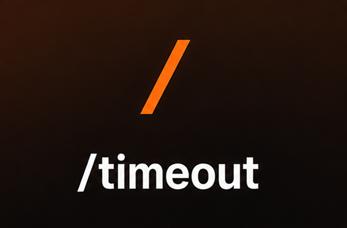 The Twitch /timeout mod command, one of the native slash commands built into Twitch chat