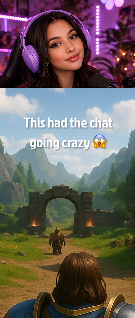 AI generated social-ready clip